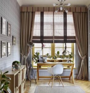 Использование римских штор в современном дизайне