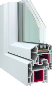 Структура металлопластикового окна