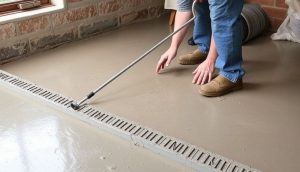 Как залить бетонную стяжку пола без трещин